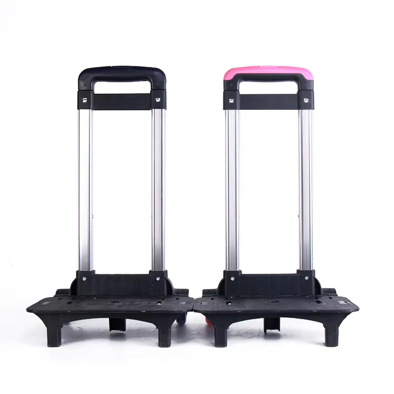 Adjustable Hotel Airport Hand Carts Portable Foldable Telescoping Camping Utility Cart Shopping Trolleys Schoolbag Luggage Cart