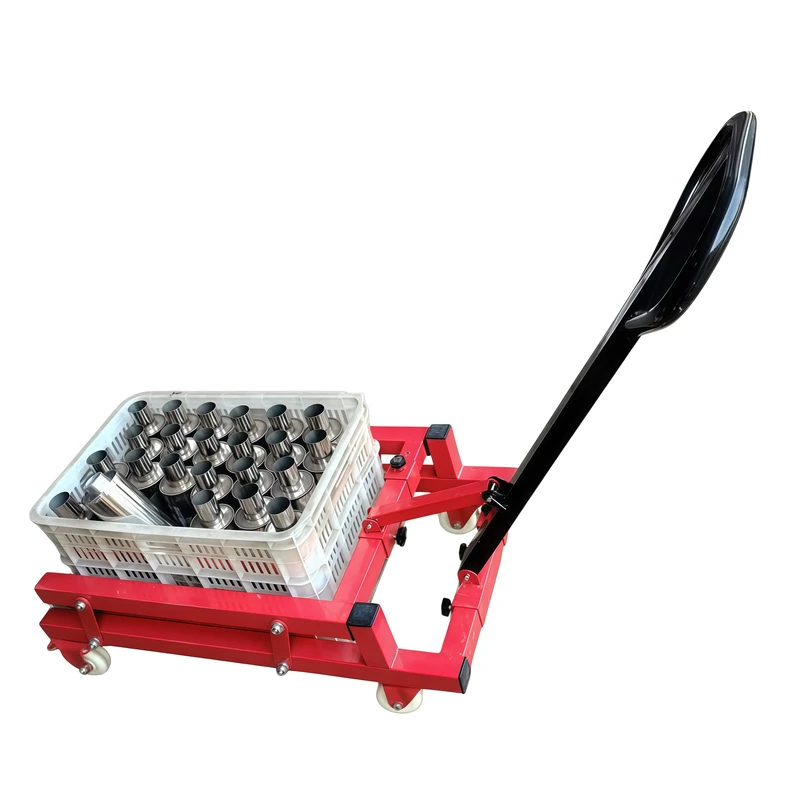 Adjustable Manual Forklift 500kg Heavy Duty for Storage