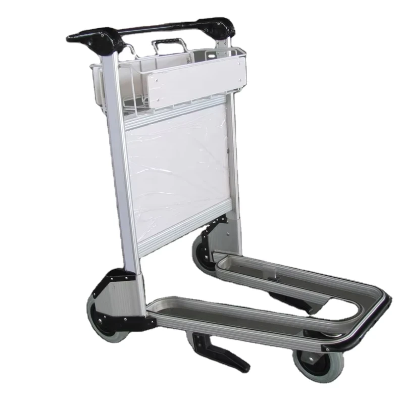 Airport 3 Wheels Baggage Carts Luggage Trolley for Airport