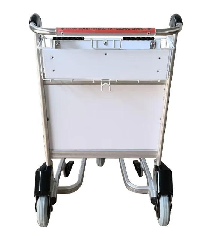 Airport 3 Wheels Baggage Platform Trolley