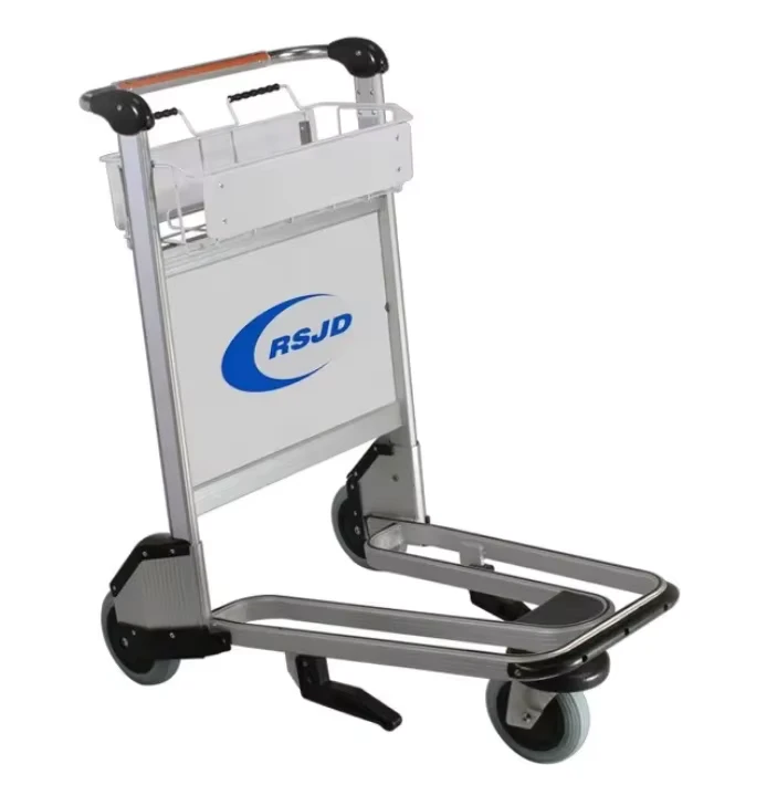 Airport Aviation Suitcase Transport Handle Trolley