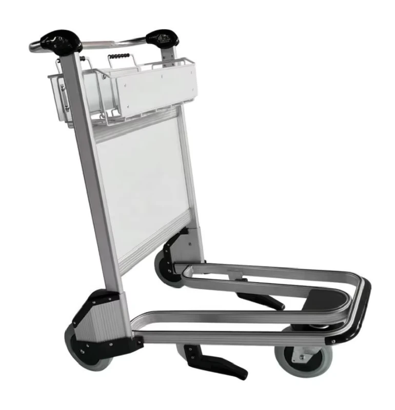 Airport Luggage Handle Trolley with Brake