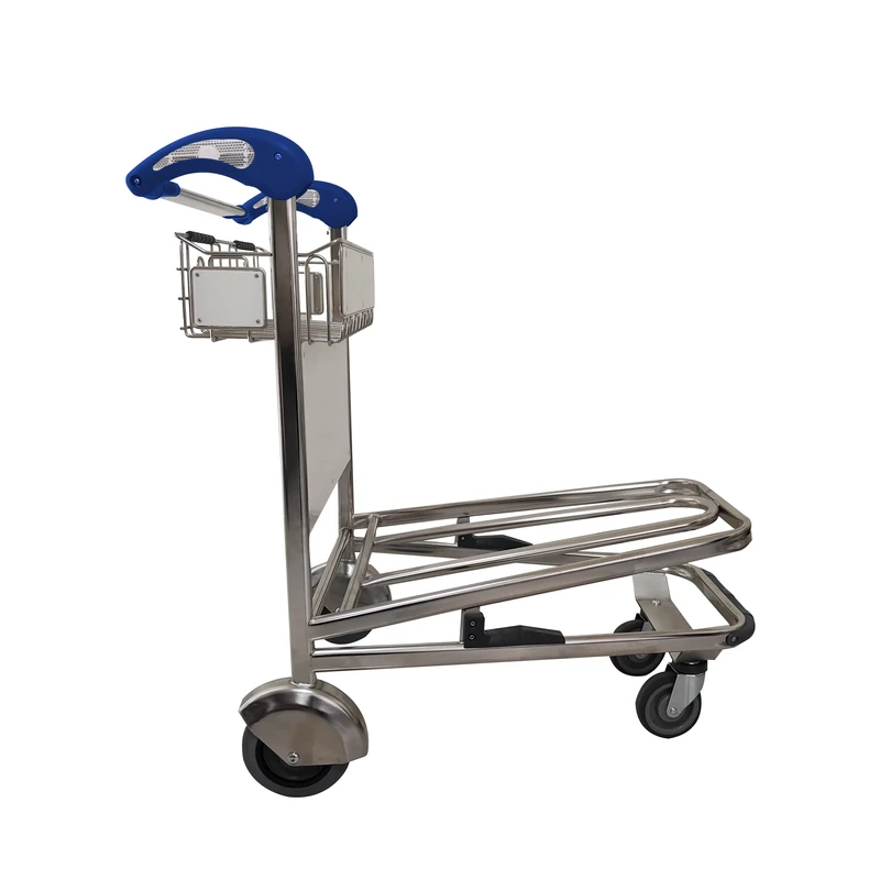 Airport Luggage Trolley Cart Hand Brake