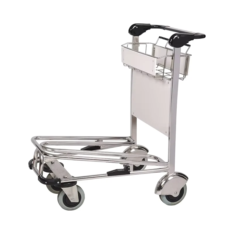 Airport Passenger Baggage Trolleys Airline Airport Luggage Trolley Cart