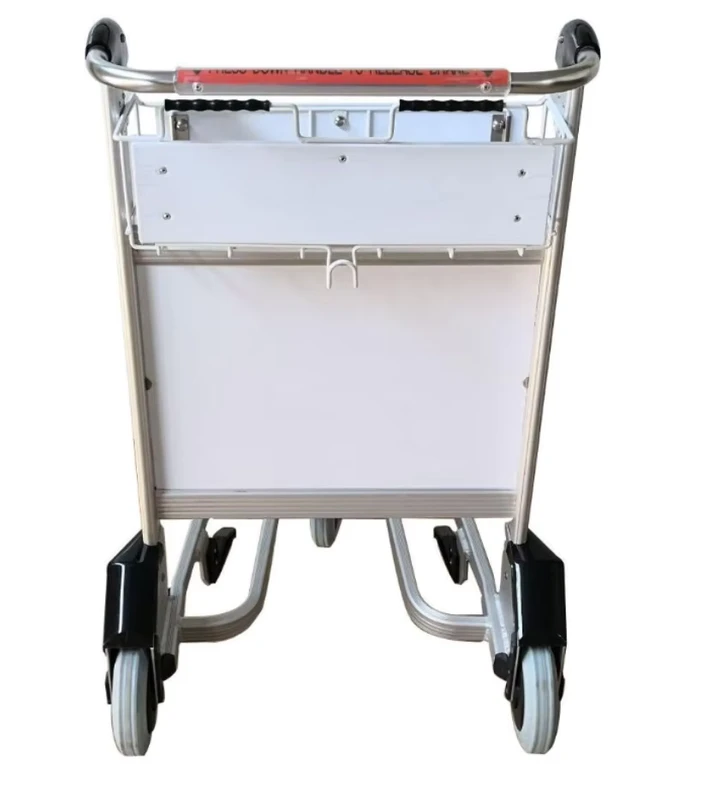 Airport Suitcase Aluminum Cart with Platform