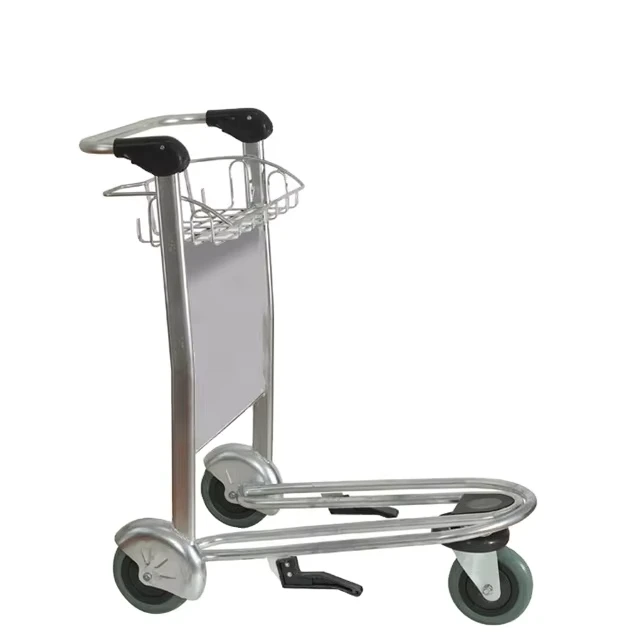 Airport Trolley Design Luggage Cart with Hand Brake