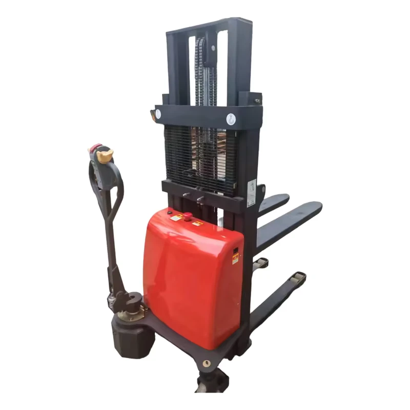 All Electric Forklift Truck Forward Counterweight Lift Truck 1.2 Tons Container Cranes Pallet Stacker for 3.5m Lifting Height
