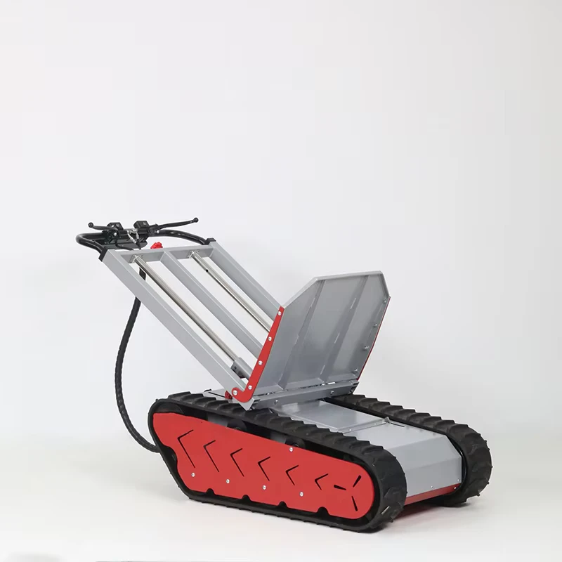 All-Terrain Crawler Heavy Duty Hand Cart Electric Stair Climbing Trolley Cart for Cargo Climbing