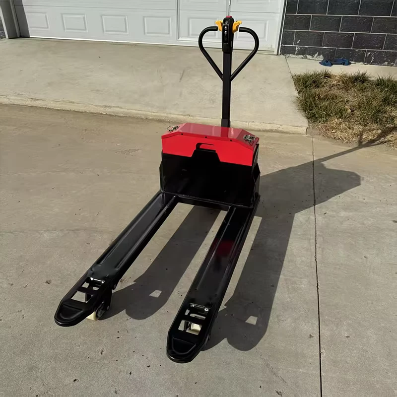 All-Terrain Electric Pallet Truck Vertical Drive Wheel 3 Ton Manual Operation for Restaurants