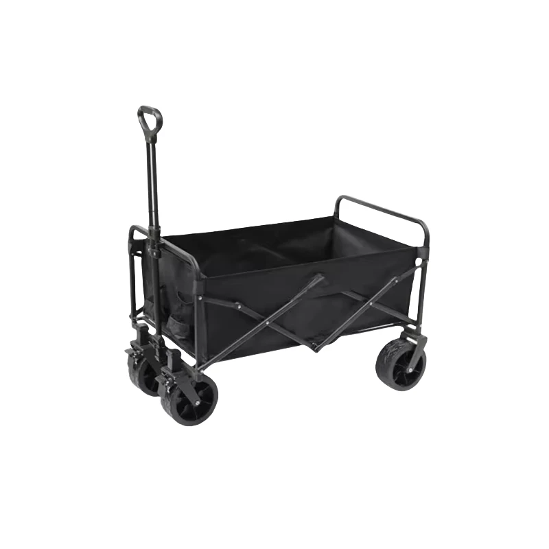 All Terrain Outdoor Garden Multi functional Folding Camping Cart High Capacity Portable Beach Trolley Cart Beach Wagon