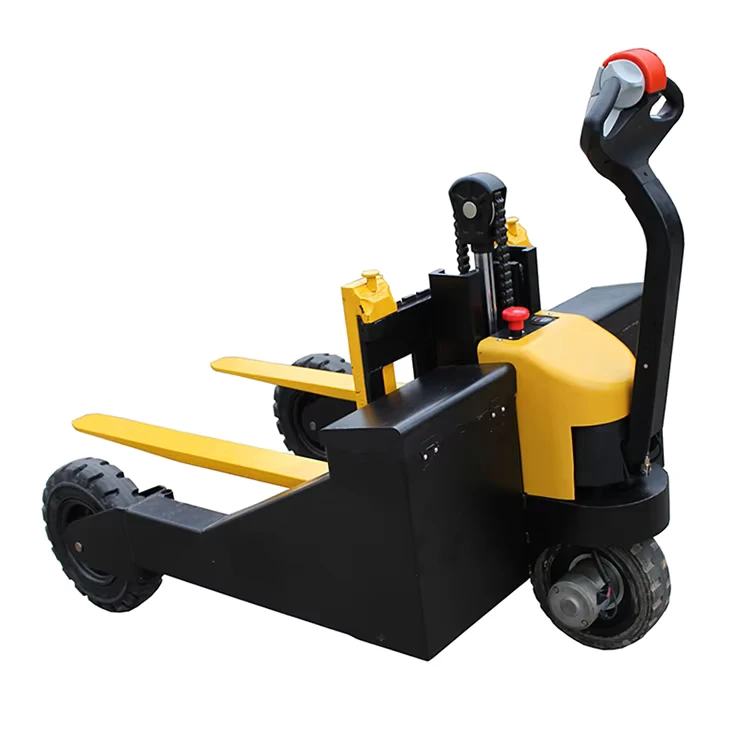 All Terrain Pallet Truck Electric Walking Rough Pallet Jack for Outdoor
