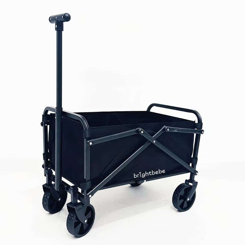 All Terrain Portable Large Capacity Mini Folding Wagon Garden Cart for Camping Fishing Sports and Shopping