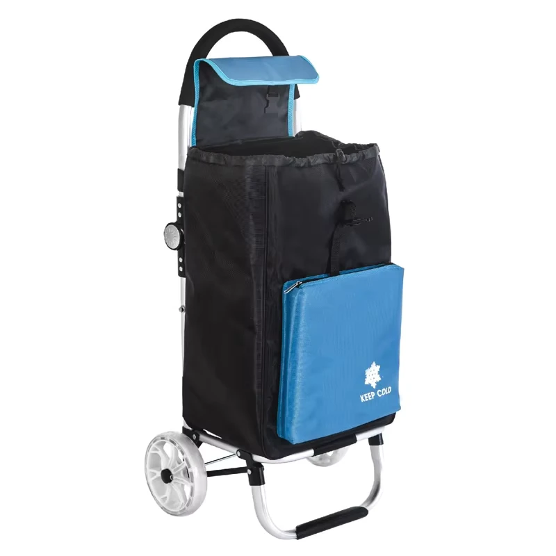 Aluminium Shopping Bag Trolley Fold up Shopping Carts