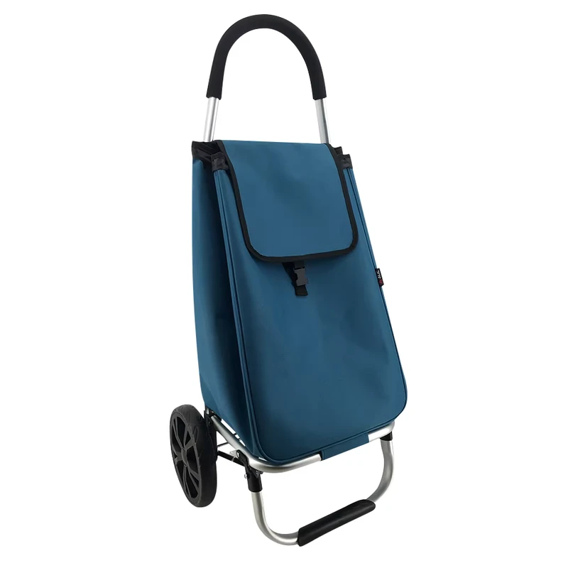 Aluminium Shopping Trolley with Big Wheel