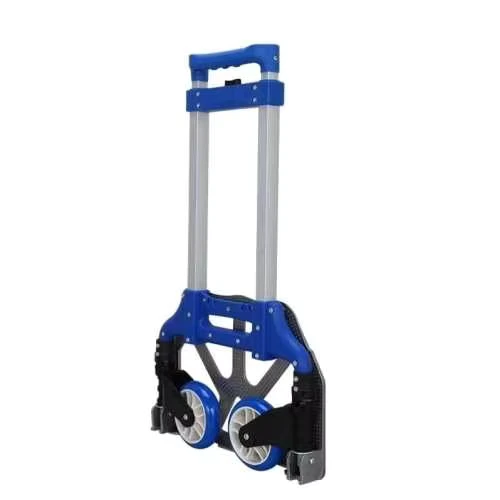 Aluminum Alloy Folding Luggage Carts Household Trolley Carts Outdoor Shopping Carts Hand