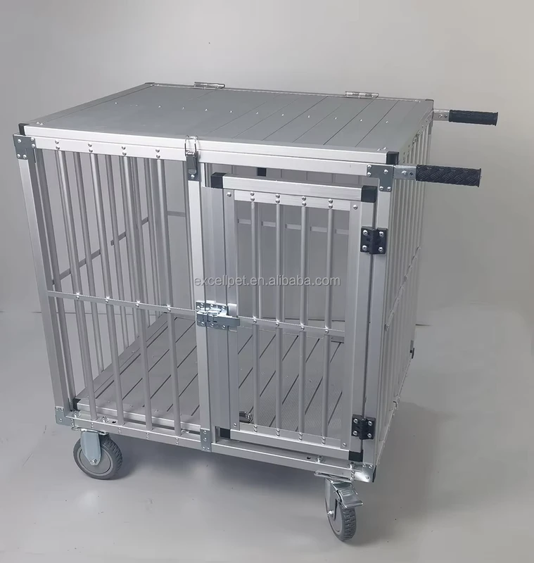 Aluminum Dog Trolley Dog Show Trolley Dog Show Cage