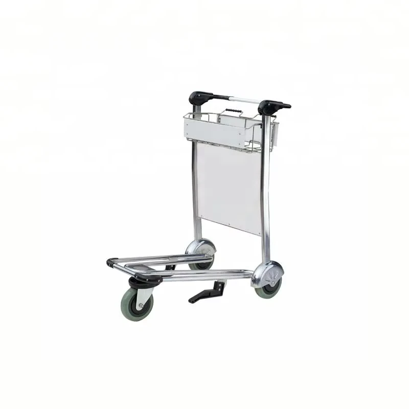 Aluminum Passenger Trolley for Airport Luggage for Hand Carts & Trolleys with AD Plate Package