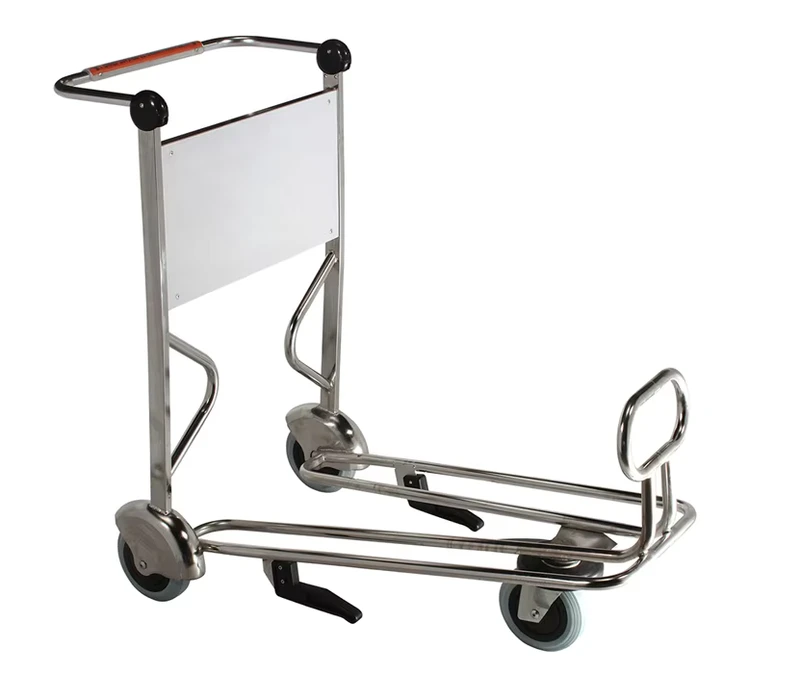 America Airport International Aluminium Alloy Airport Luggage Baggage Cart Trolley