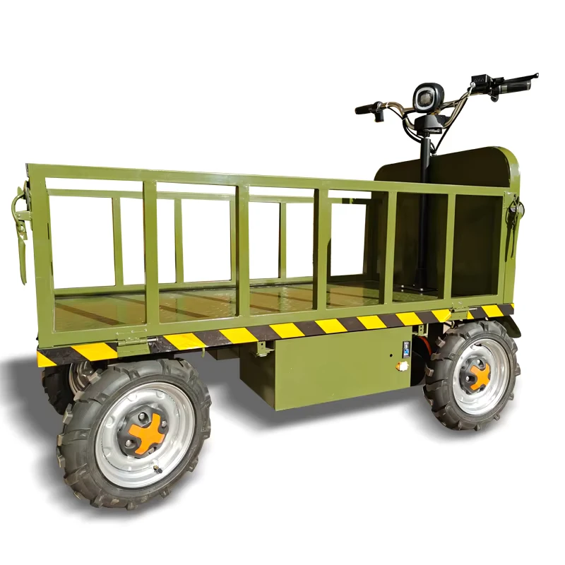 American Popular Electric Power Wagon Carts Riding Mobility Trolleys Heavy Duty Load Towing Capacity 2200lbs