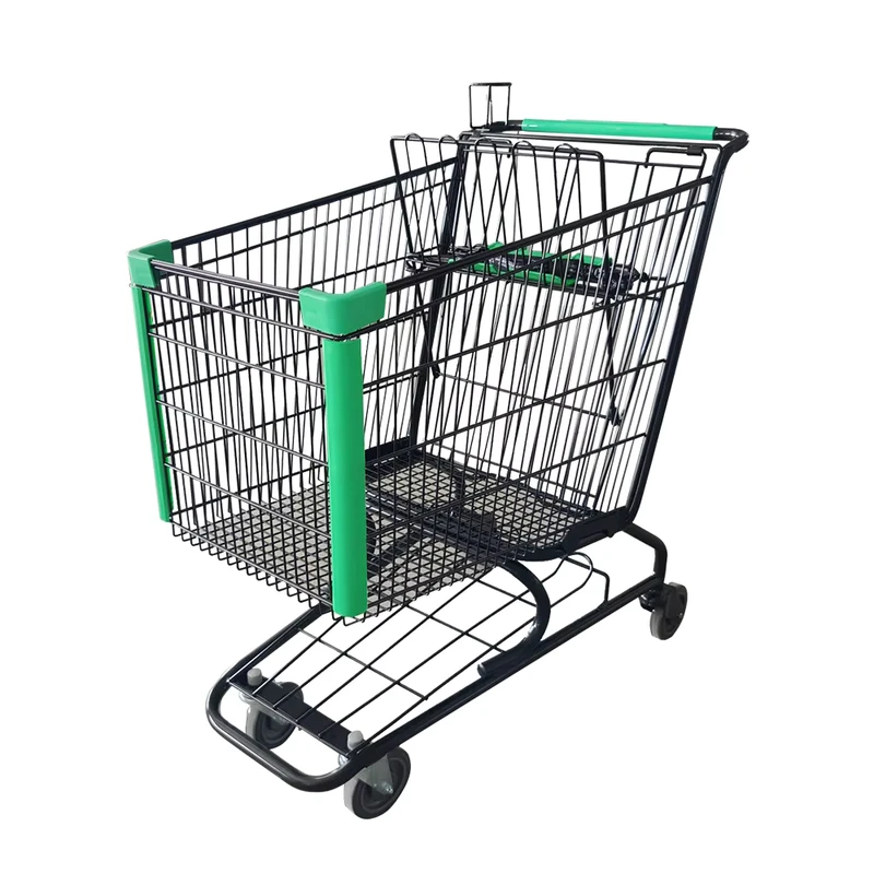 American Style New Design Color Customized Supermarket Shopping Cart