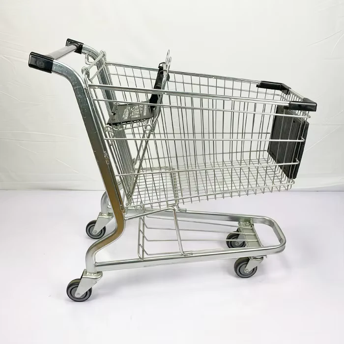 American Style Super Market Supermarket Shopping Cart Trolley With Safety Belt