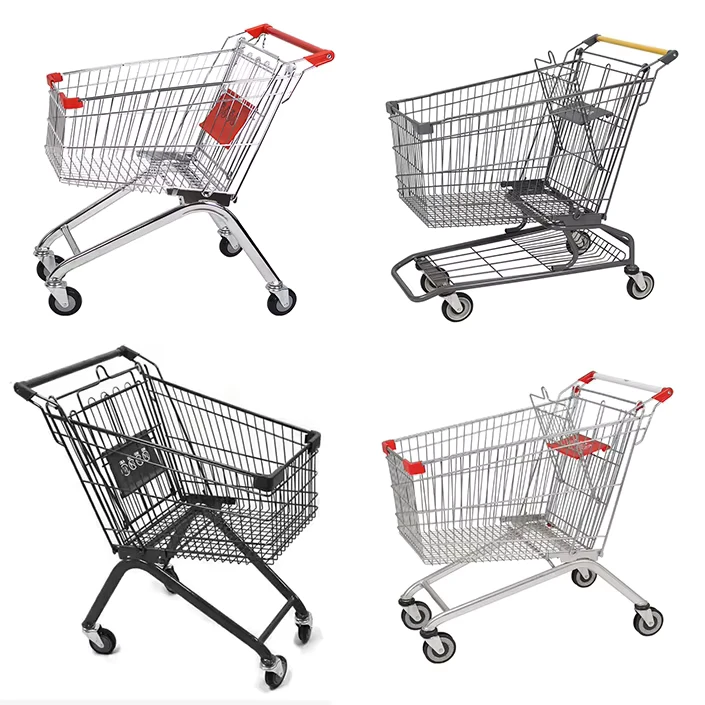 American Supermarket Shopping Trolley Carts