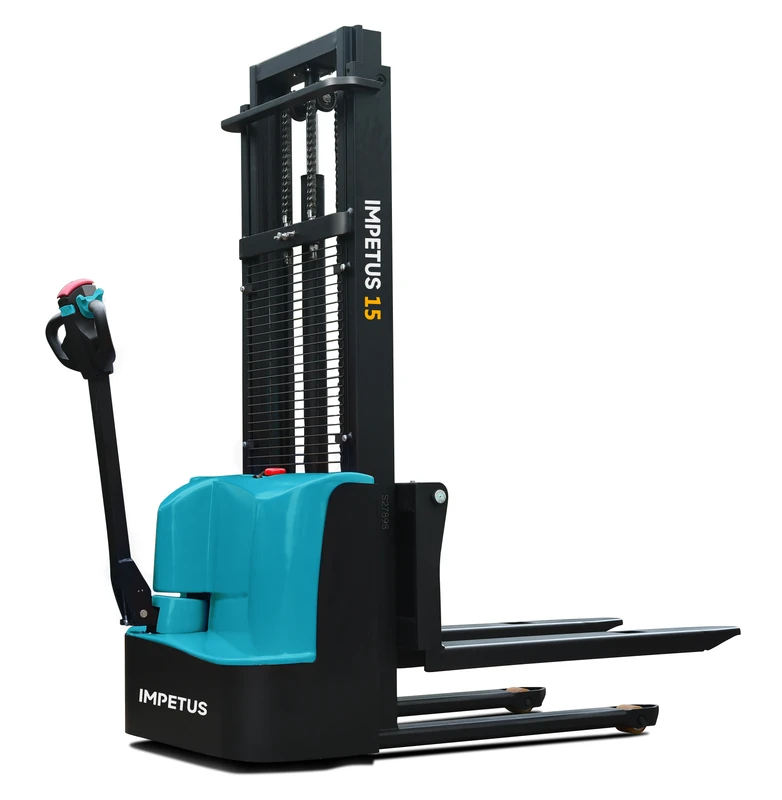 Auto Equipment Platform Lithium Battery Machine Forklift Electric Lift Height Semi Automatic Manual Hydraulic Pallet Stacker