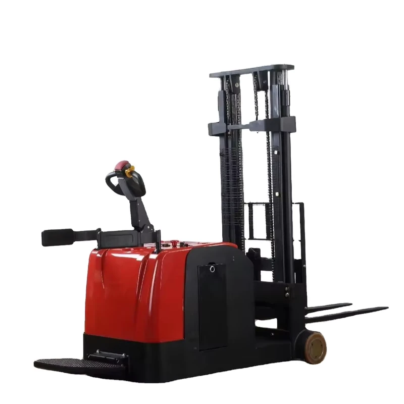 Automatic 1.5 2 Ton Capacity Port Lift Machines Electric Fork Lift Hand Pallet Truck Manual Forklift Stacker for Loading
