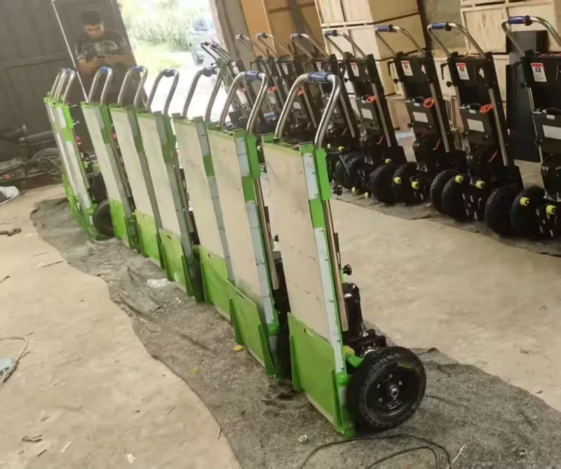 Automatic Electric Stair Climber Ladder Factory Customizable Foldable Platform for Hand Carts Trolleys for Cargo Transport OEM