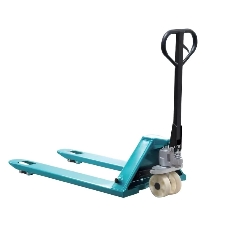 Baojiu Intelligent Control SYB-1 2.5 Ton Manual Hydraulic Pallet Truck Nylon Wheel Blue Forklifts for Supermarkets