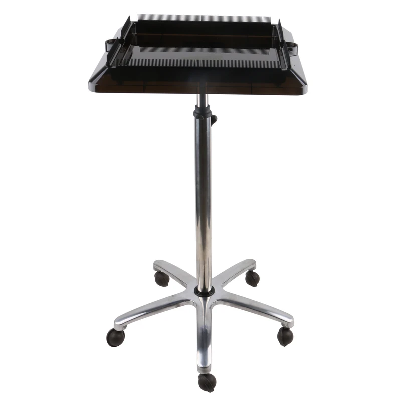 Barber Beauty Stylist Folding Stand Suit Case Holder Dressing Hair Salon Trolly Cart Custom Hair Extensions Trolleys