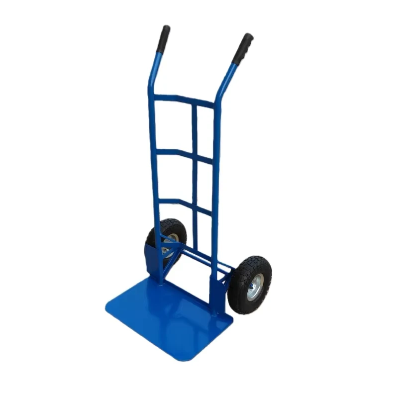 Basic Style HT1830 Warehouse Hand Truck Factory Storage 200kg Hand Truck Trolley Heavy Duty Push Cart Hand Trolley