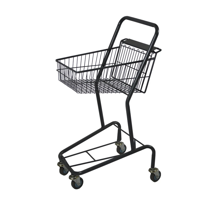 Basket Trolley Durable Shopping Cart High Quality 4 Wheels In stock Items Convenient Lightweight Cart SXD-2
