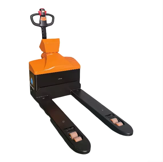 Battery Operated Lithium ion Powered Electronic Weighting Pallet Truck with 1500kg Load Capacity and 1200mm Fork Length
