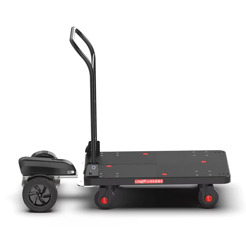 Battery Operated Wheel Motorised Dolly Stair Climber Electric Cargo Cart Portable Folding Trolly Stairs Transport Equipment