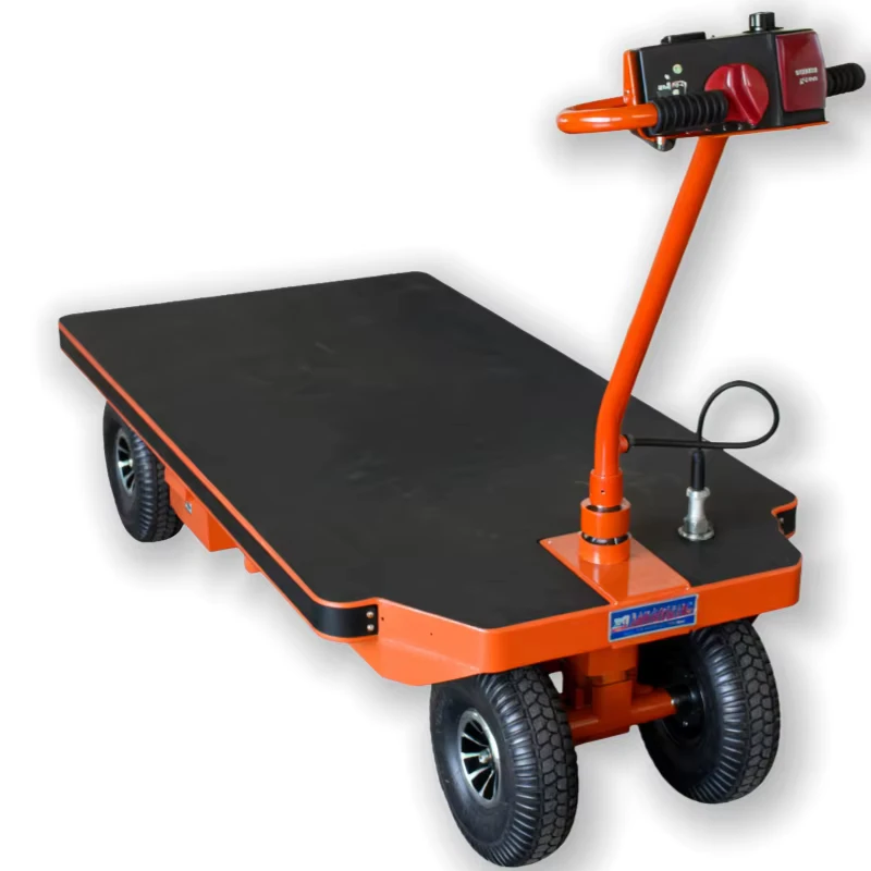 Battery Power Heavy Duty Electric Warehouse Trolley for Industrial Material Handling