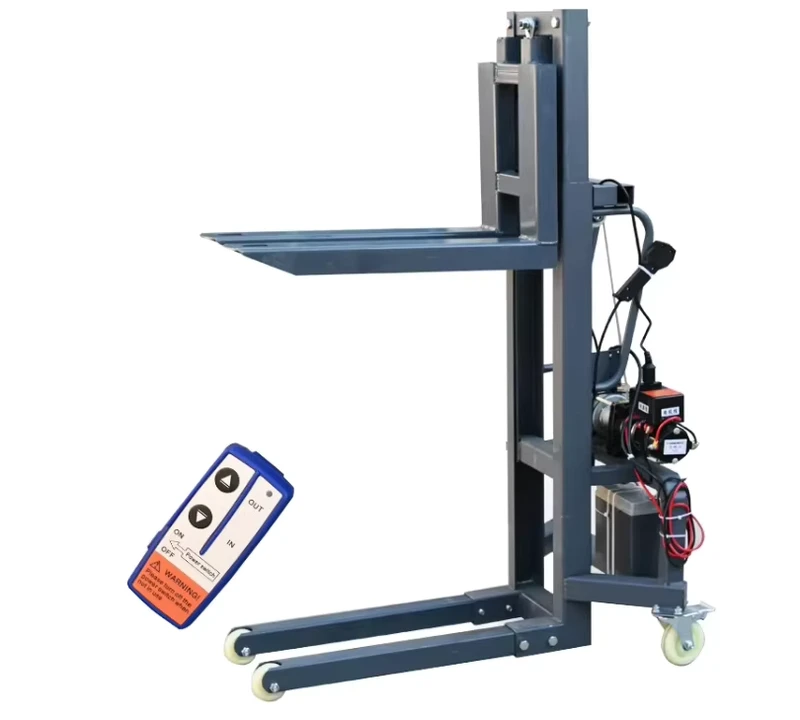 Battery Powered Cargo Forklift 160cm Lifting Height 300kg Load Capacity Ideal for Events Performances