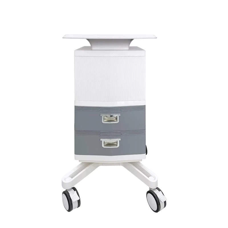 Beauty Salon Medical Device Aesthetic Trolley Durable 2 Drawers Carts for Clinic Spa Dentist Home Use