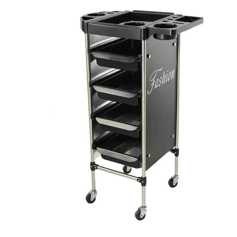 Beauty Salon Rolling Trolley Cart with 4 Drawers