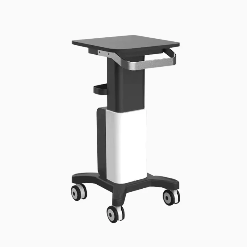 Beauty Salon Standing Portable Trolley Cart with Wheels Esthetician Tool Shelf & Machine Stand