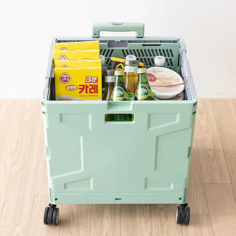 Beauty Travelling Supermarket Plastic Beach Hand Shopping Trolleys Carts Tool Trolley Bag Luggage Cart Shopping Trolleys Wheels