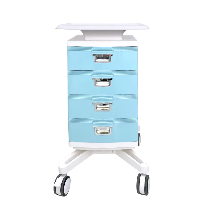 Beauty Trolley for Beauty Salon Clinic Spa Dentist & Home Use with 4 Drawers Durable Sturdy Aesthetic