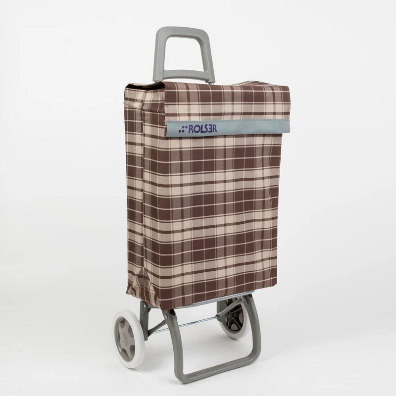 Big Bag and Foldable Plastic Hand Trolley Shopping Trolley Cart