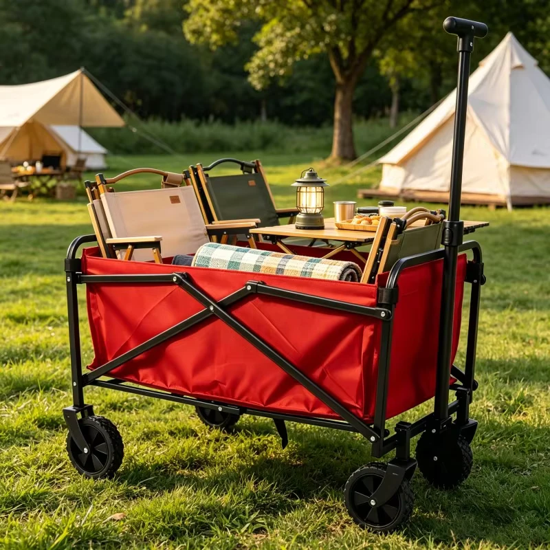 Budget Foldable Utility Cart Mini Wagon for Outdoor Use with Custom Branding
