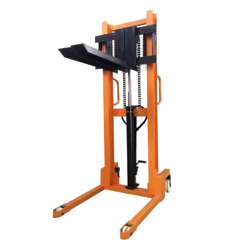 C Type Steel 1T 2T Lifting 1.3M 1.6M 2M 2.5M Hand Stackers Reclaimers Manual Forklift Manual Stacker Hand Forklifts