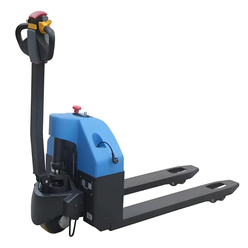 CBD Heavy Duty 5000lbs Electric Walkie Pallet Jack Power Pallet Truck With 48V Battery For Industrial Use