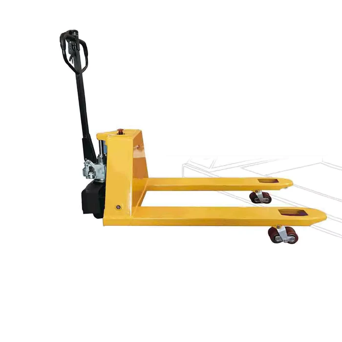 CBY AC Stainless Steel CE Certified 5 Ton Hand Pallet Truck Nylon Wheels 200mm Lifting Height 1150mm
