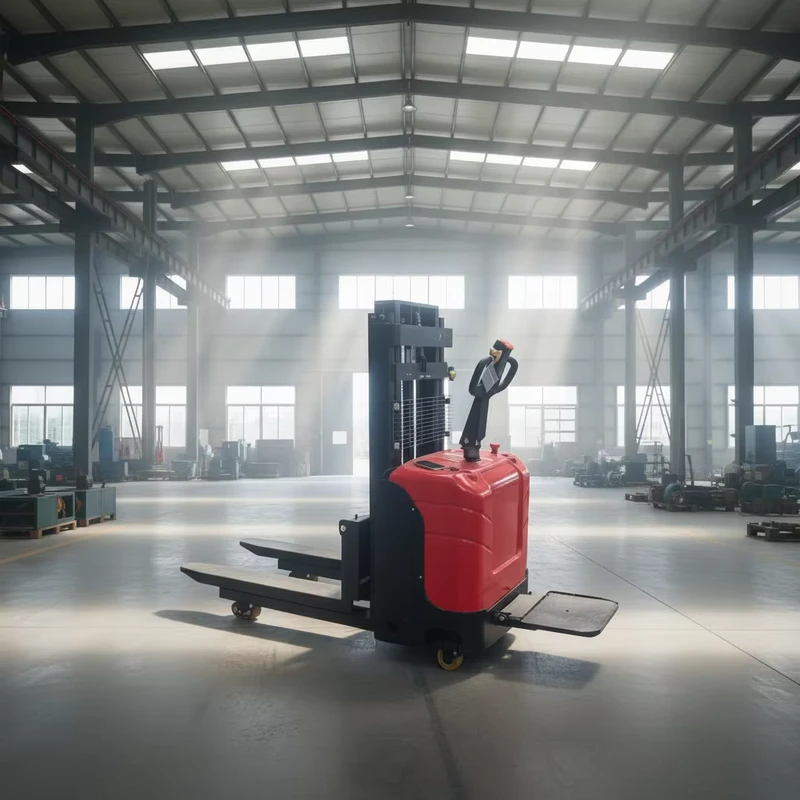 CDD20 2 3 Ton Electric Stacker Forklift with Lead Acid Battery 3m Lift CE Approved Zhejiang Origin
