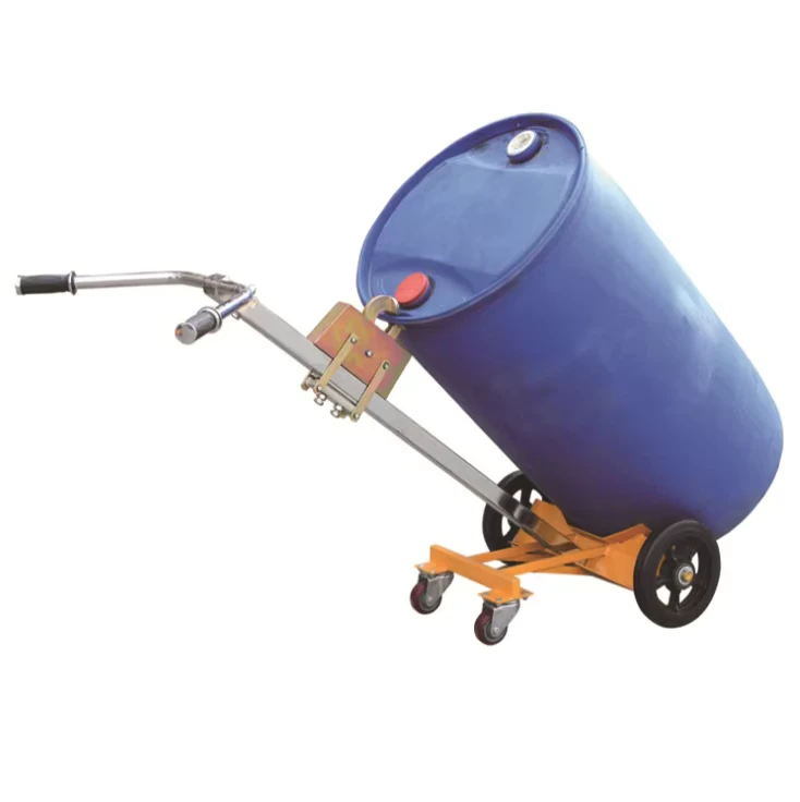 CE 400kg 450kg 200 Litre Drum Carriers Handcart Hand Trolley Hand Truck Oil Drum Trolley Drums Moving Trolley