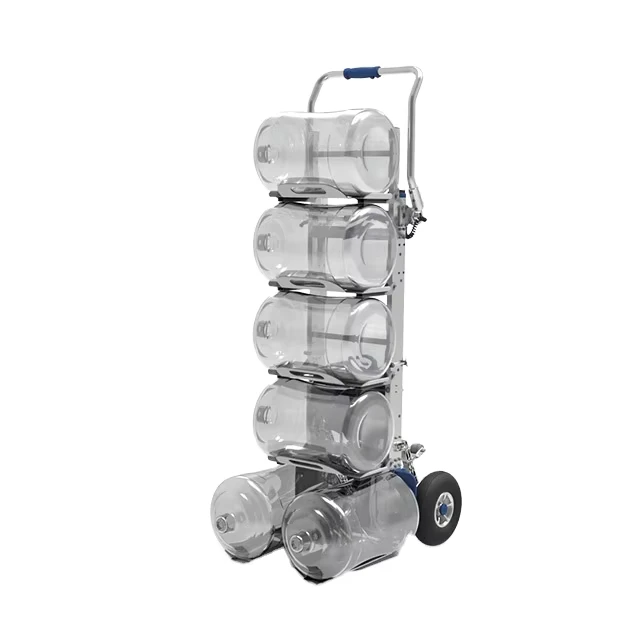 CE Certificate Transport Motorized Hand Stair Climber Cart with Water Trolley